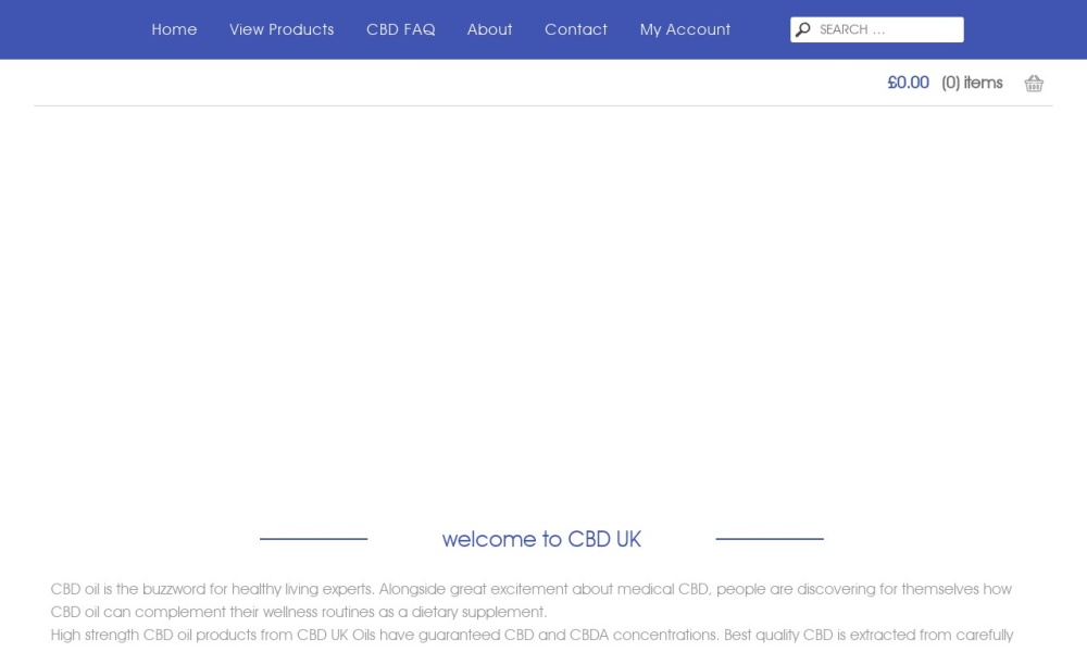 CBD Oils Screenshot