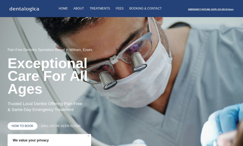 Dentalogica Dental Practice Screenshot