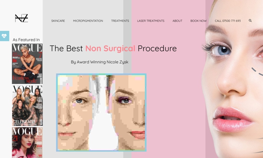 Permanent Make up Consultant Screenshot