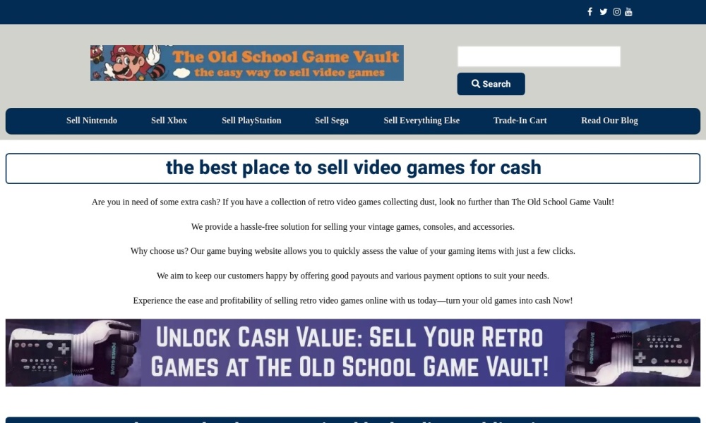 The Old School Game Vault Screenshot