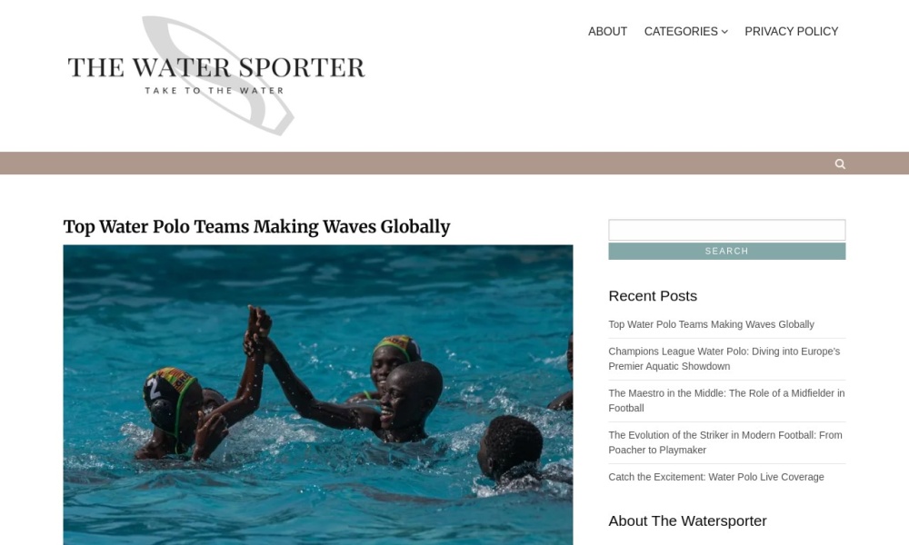 The Water Sporter Screenshot