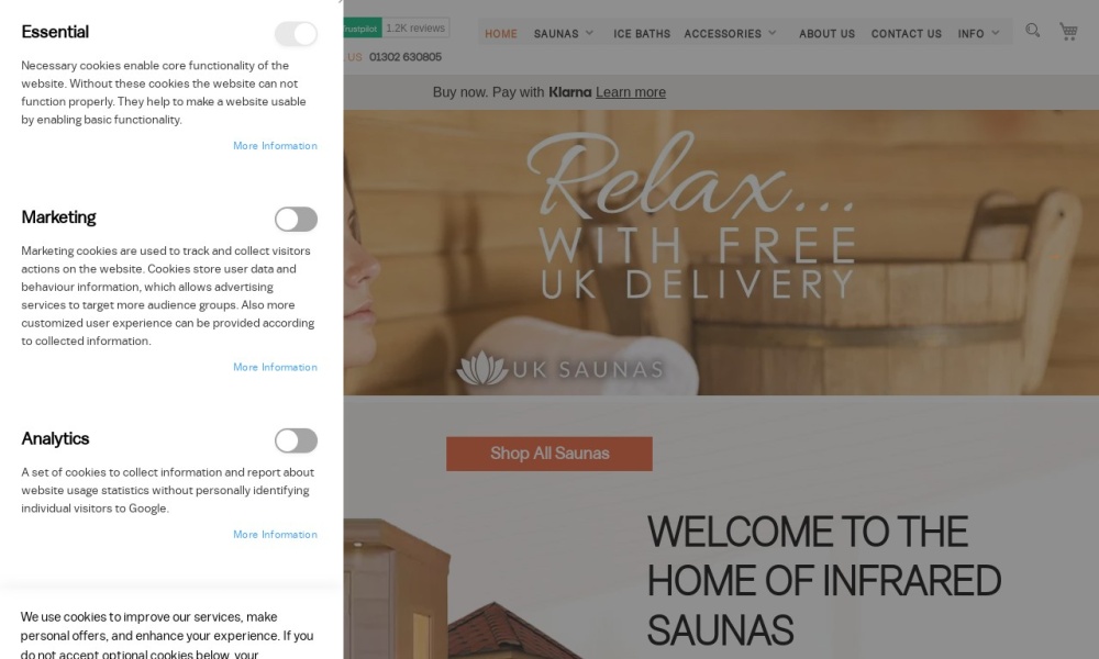 Saunas Screenshot