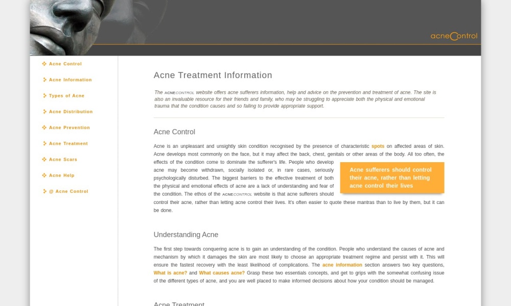 Control Acne Screenshot