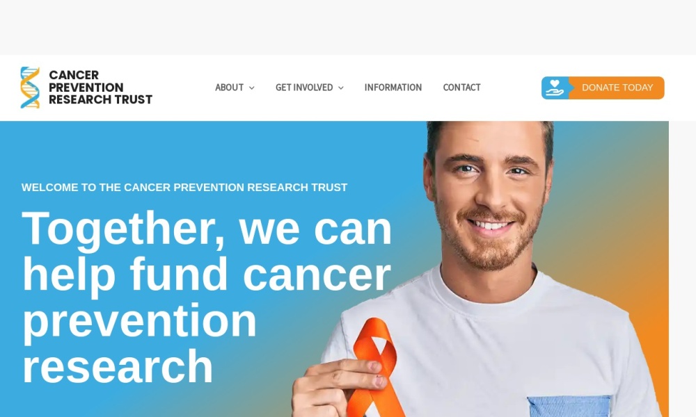 Cancer Prevention Research Trust Screenshot
