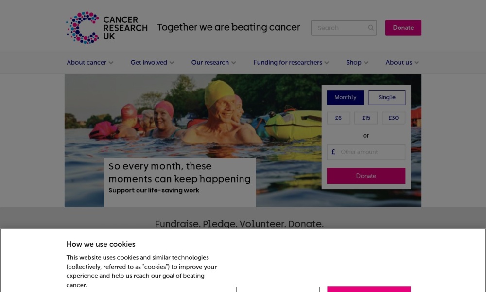Cancer Research Breast Cancer Screenshot