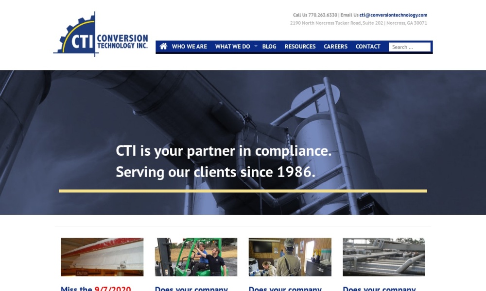Environmental Health And Safety Consulting Screenshot