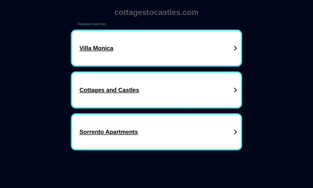 Villas in Sicily – Cottages to Castles Screenshot