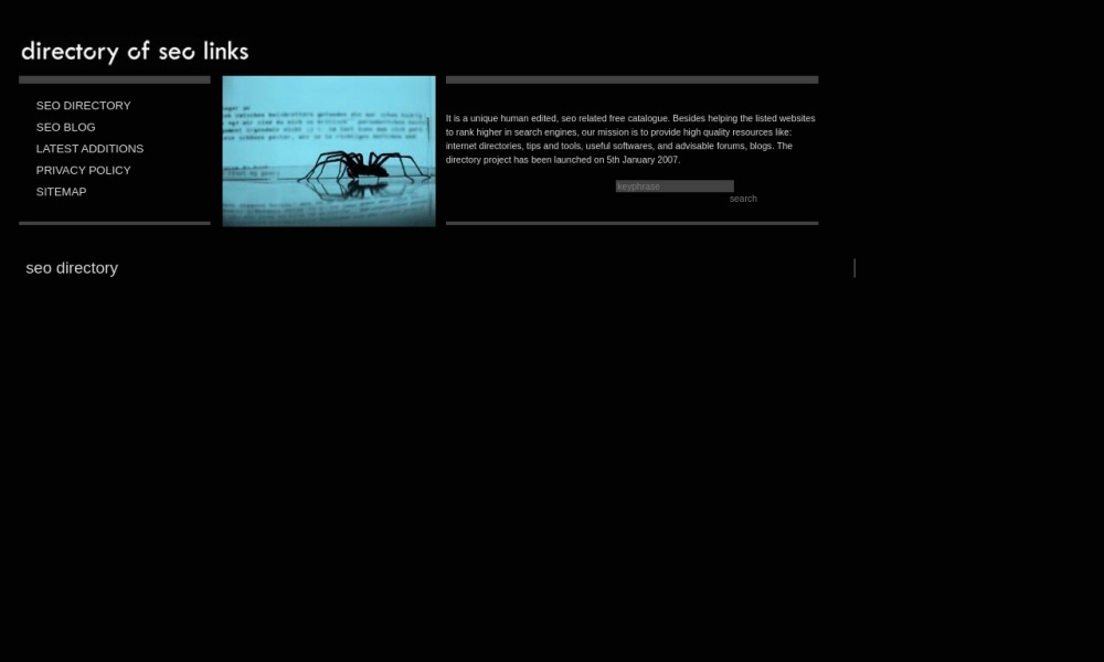 SEO Directory Screenshot