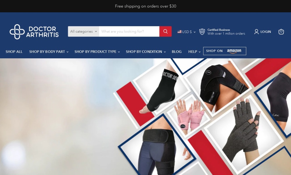 Copper Compression Gloves for Arthritis Screenshot