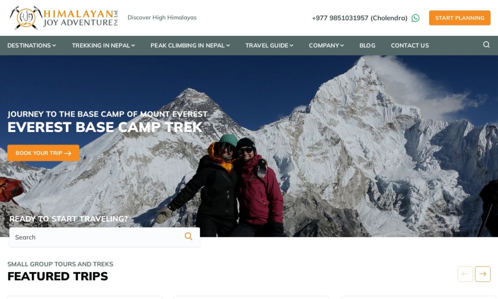 Trekking in Nepal Screenshot