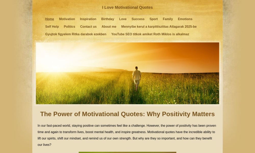 I Love Motivational Quotes Screenshot