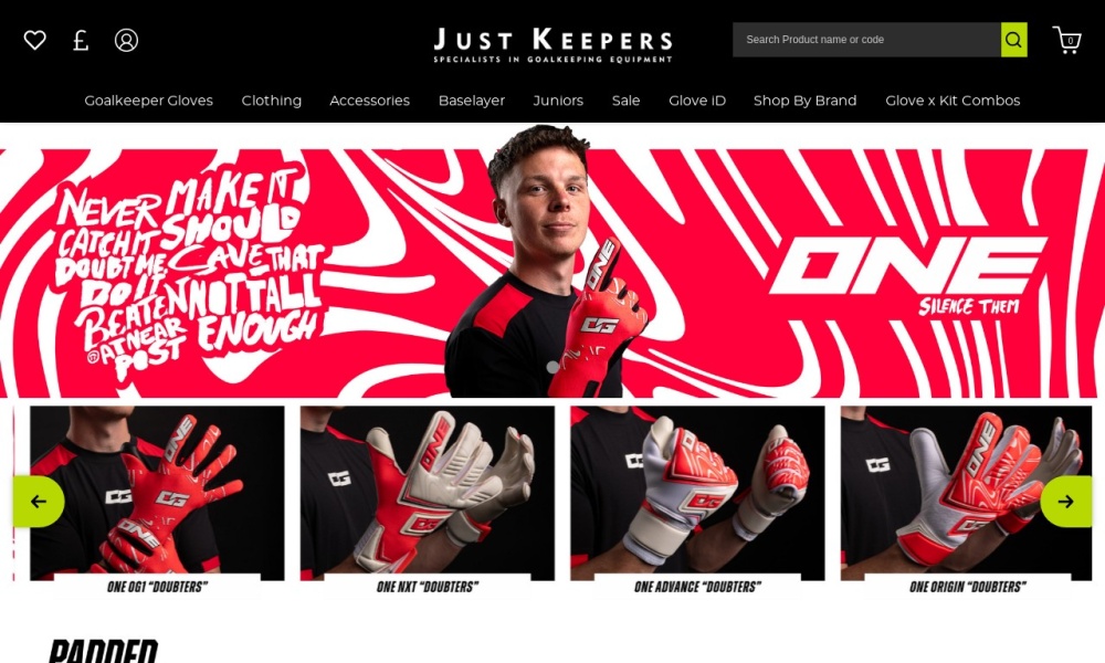 Goalie Gloves Screenshot