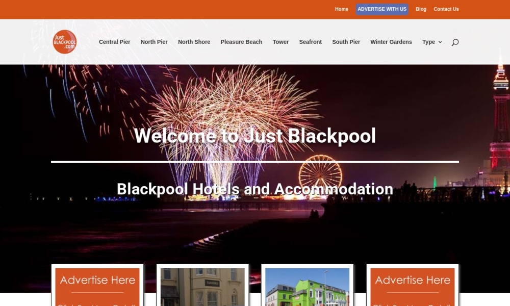 Hotels North Shore Blackpool – Just Blackpool Screenshot