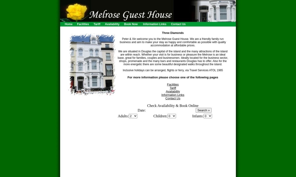 Melrose Guest House Screenshot