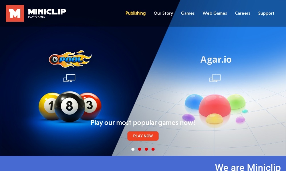 Games at Miniclip Screenshot