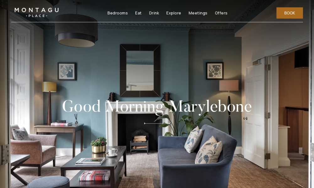 Montagu Place – Townhouse Hotel Screenshot