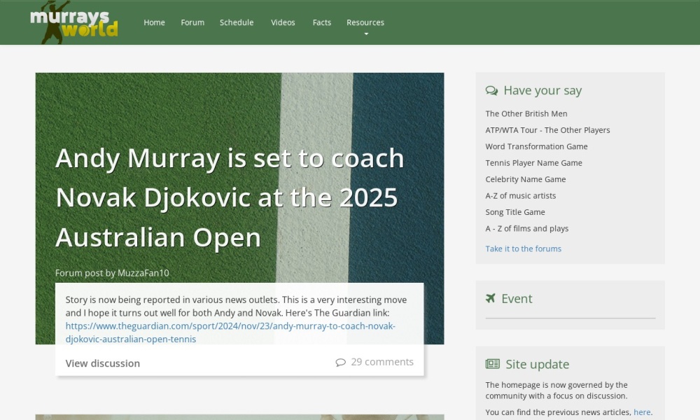 Andy Murray Screenshot