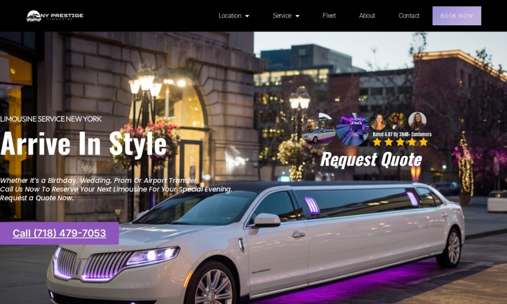 New York Limousine Screenshot