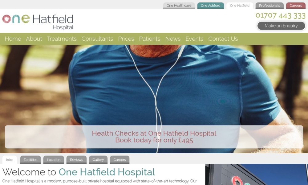 One Hatfield Hospital Screenshot