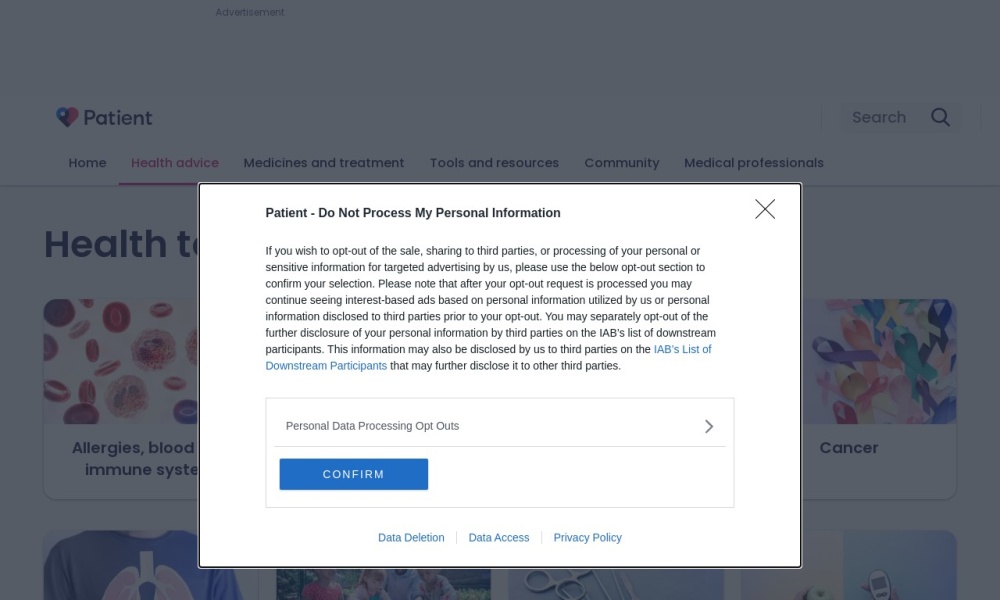 Support Groups Screenshot
