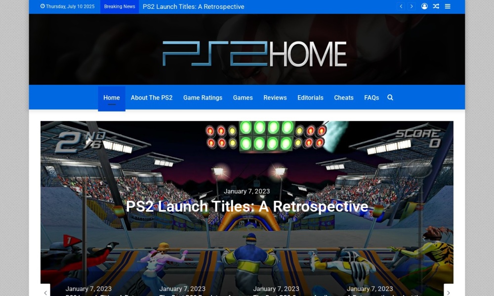 PS2 Home Screenshot