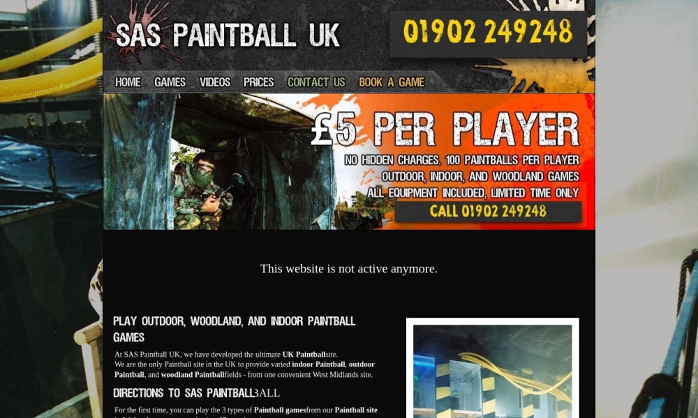 SAS Paintball Screenshot
