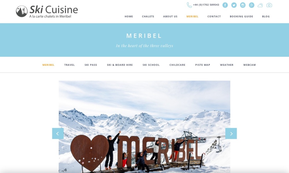 Ski Resort in Meribel Three Valleys Screenshot