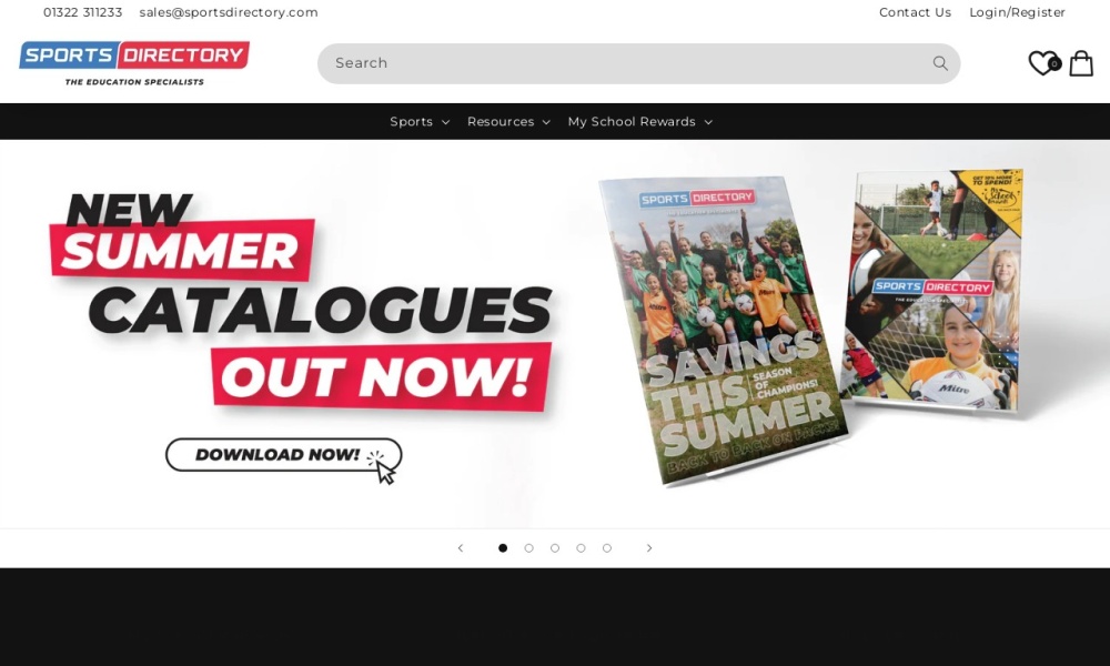Sports Directory Screenshot
