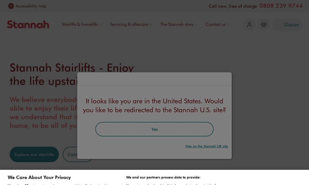 Stannah Stair Lifts Screenshot