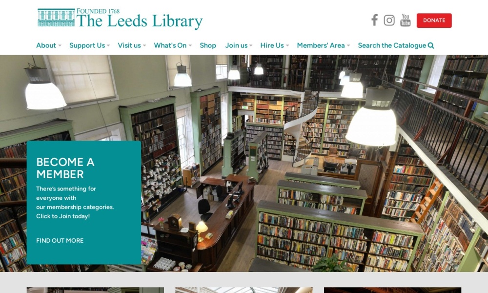 The Leeds Library Screenshot