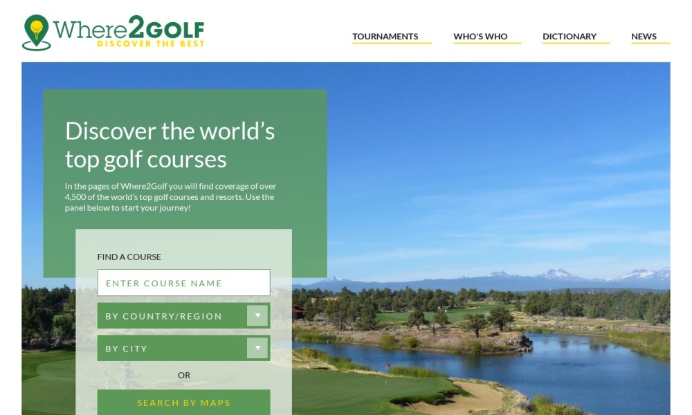 Best Golf Destinations with Top Golf Courses Screenshot