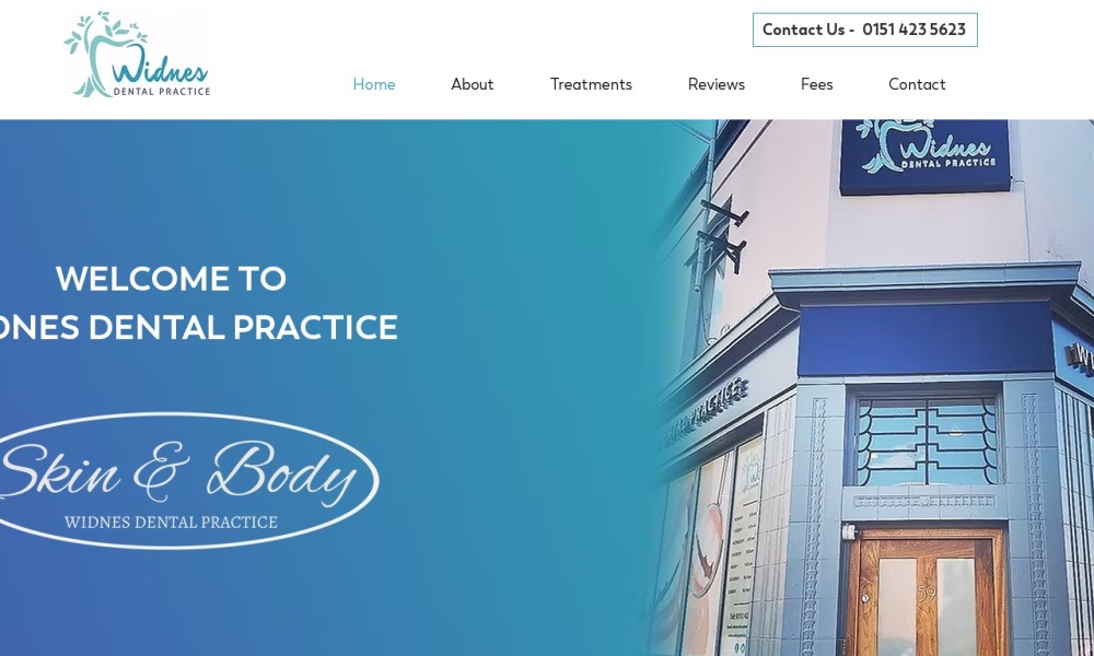 Widnes Dental Practice Screenshot