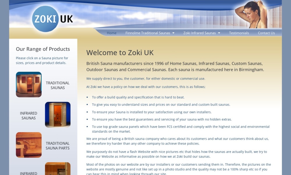 Zoki Sauna Screenshot